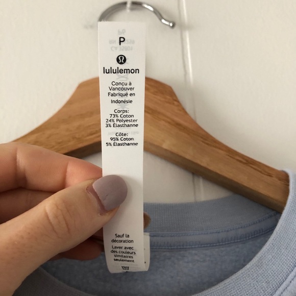 NEW Lululemon All Yours Crew Oversized Sweatshirt - Picture 4 of 5